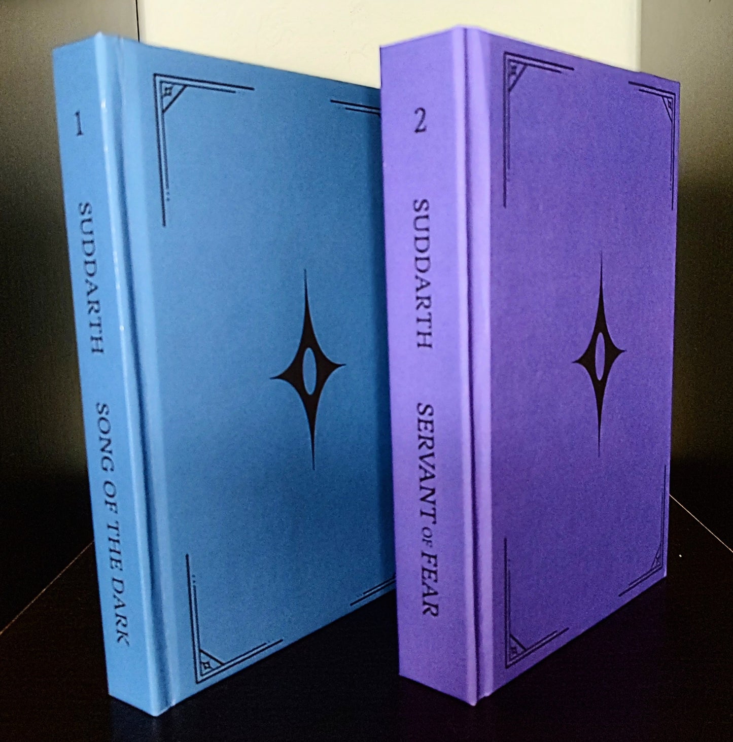 Signed Song of the Dark and Servant of Fear Hardcover Bundle