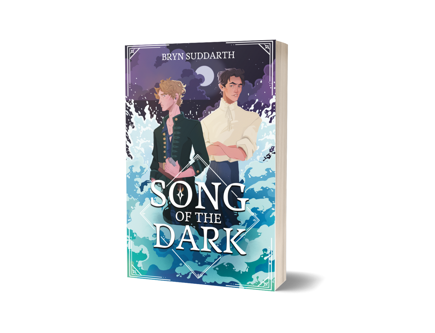 Signed Song of the Dark Paperback - Queer Young Adult Fantasy witchy books mermaid books mm books