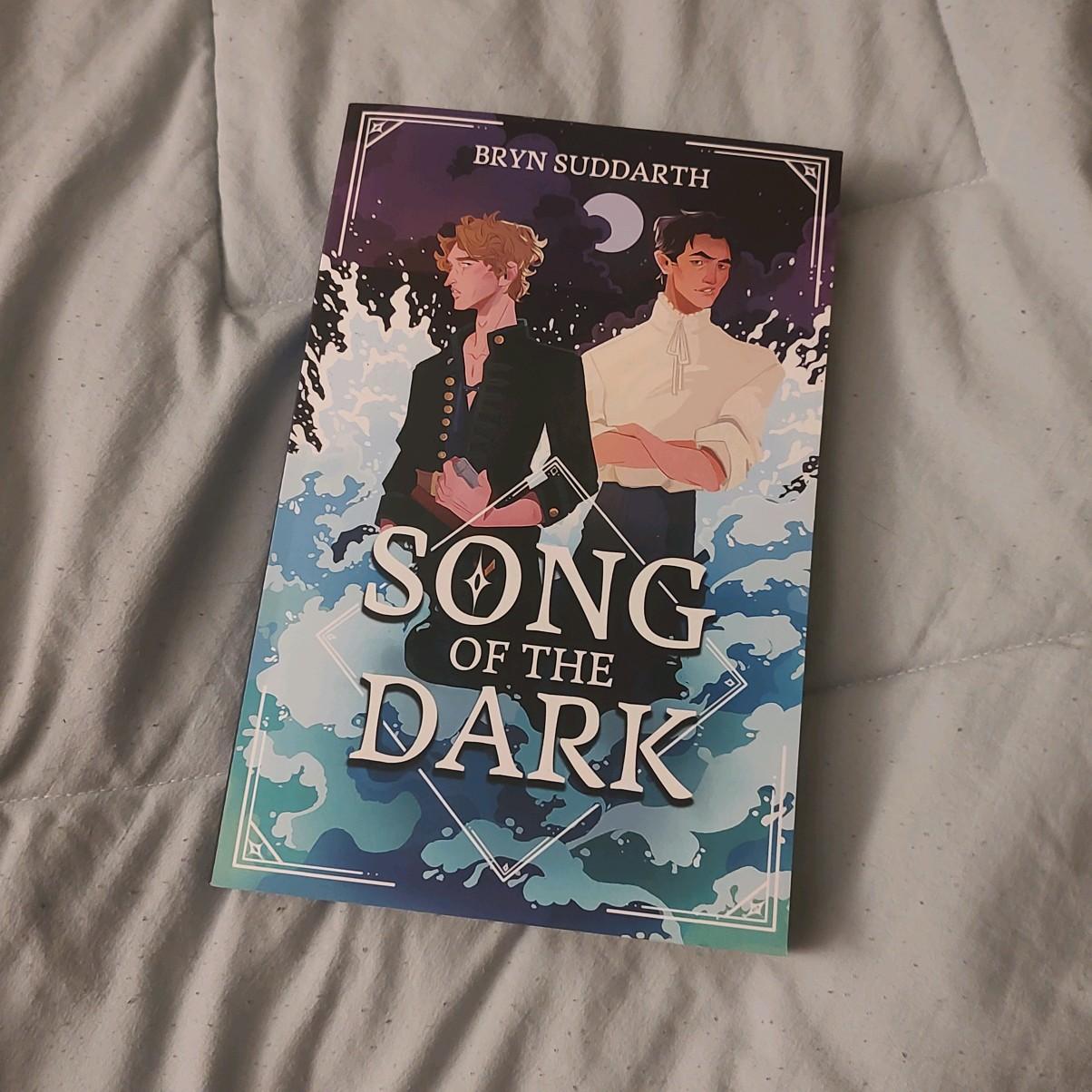 Signed Song of the Dark Paperback - Queer Young Adult Fantasy witchy books mermaid books mm books