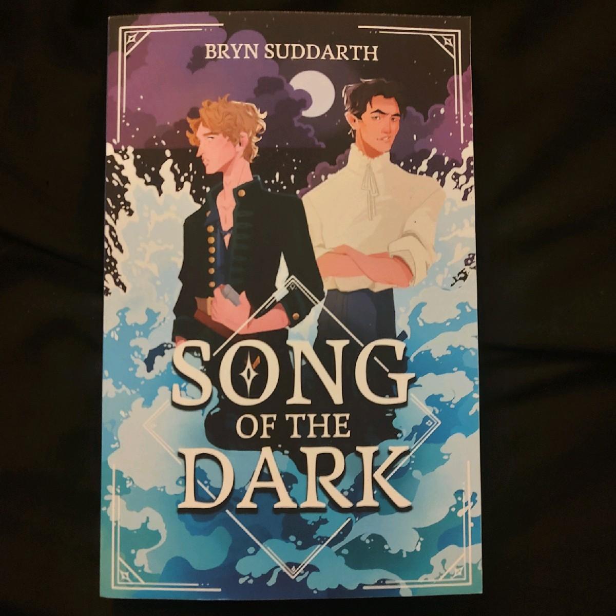 Signed Song of the Dark Paperback - Queer Young Adult Fantasy witchy books mermaid books mm books